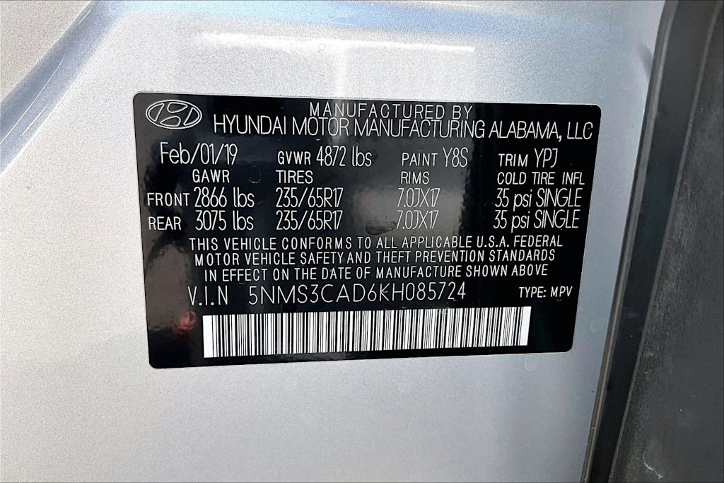 Thumbnail: 2019 Hyundai Santa Fe - 21