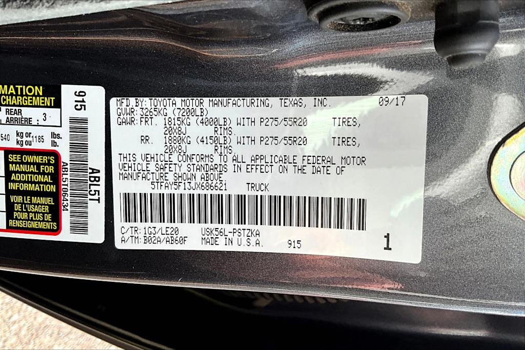 2018 Toyota Tundra Platinum 20