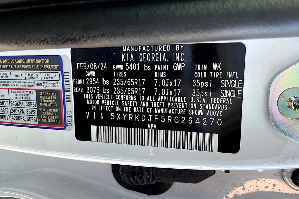2024 Kia Sorento SX 20