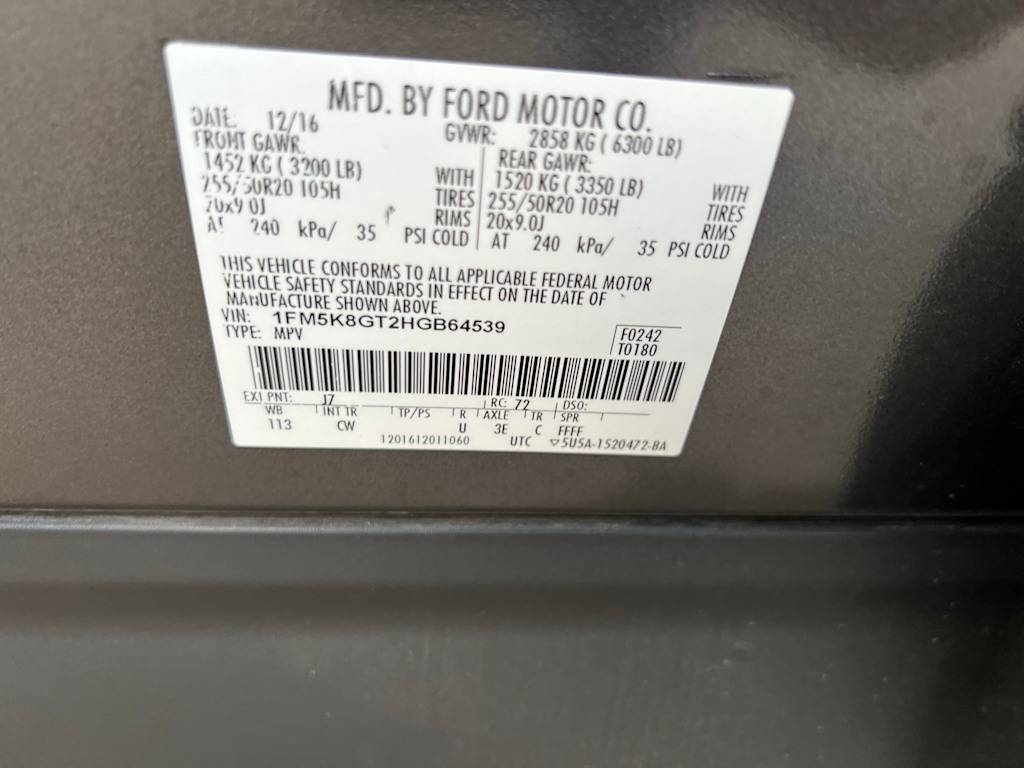 Thumbnail: 2017 Ford Explorer - 19