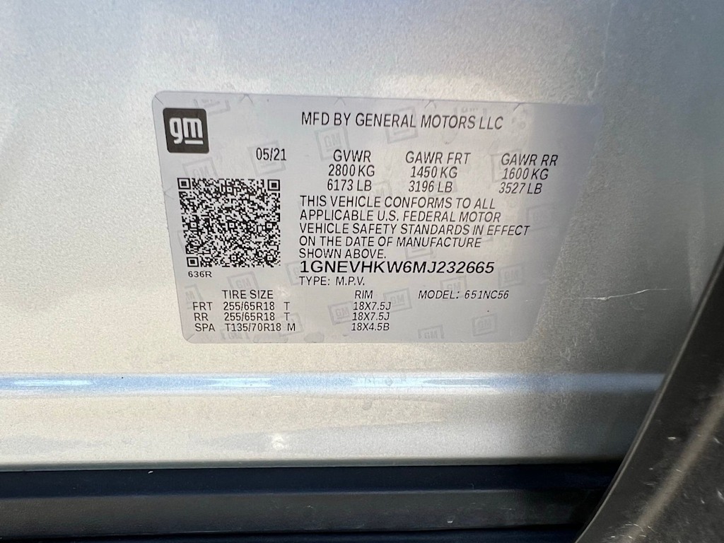 Thumbnail: 2021 Chevrolet Traverse - 20