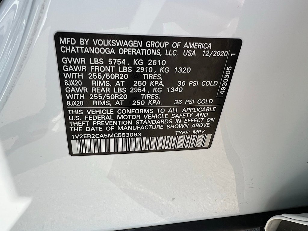 Thumbnail: 2021 Volkswagen Atlas - 17