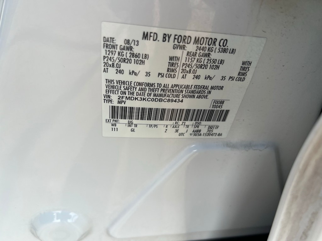 Thumbnail: 2013 Ford Edge - 18