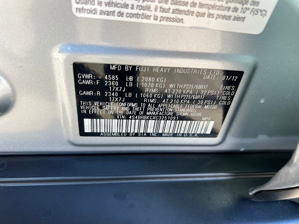 Thumbnail: 2012 Subaru Outback - 18