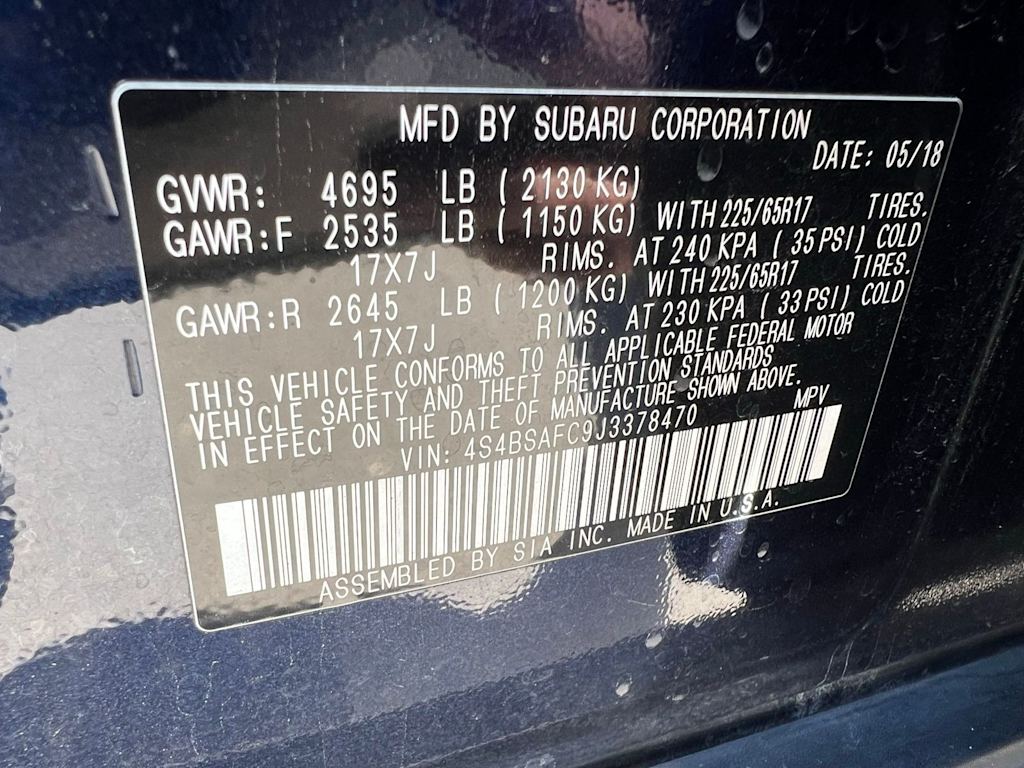 Thumbnail: 2018 Subaru Outback - 18