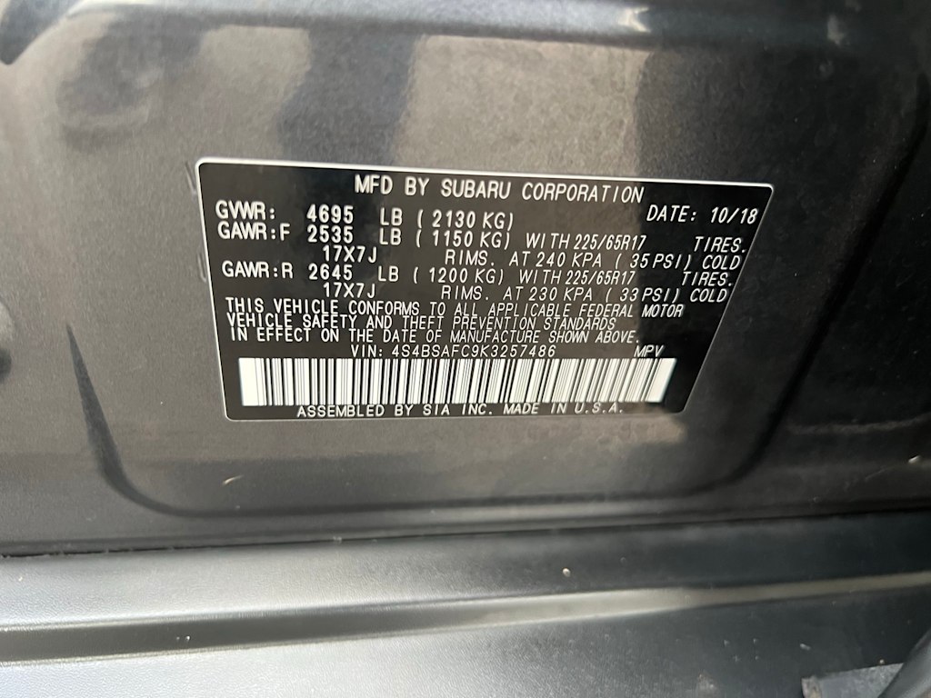 Thumbnail: 2019 Subaru Outback - 20