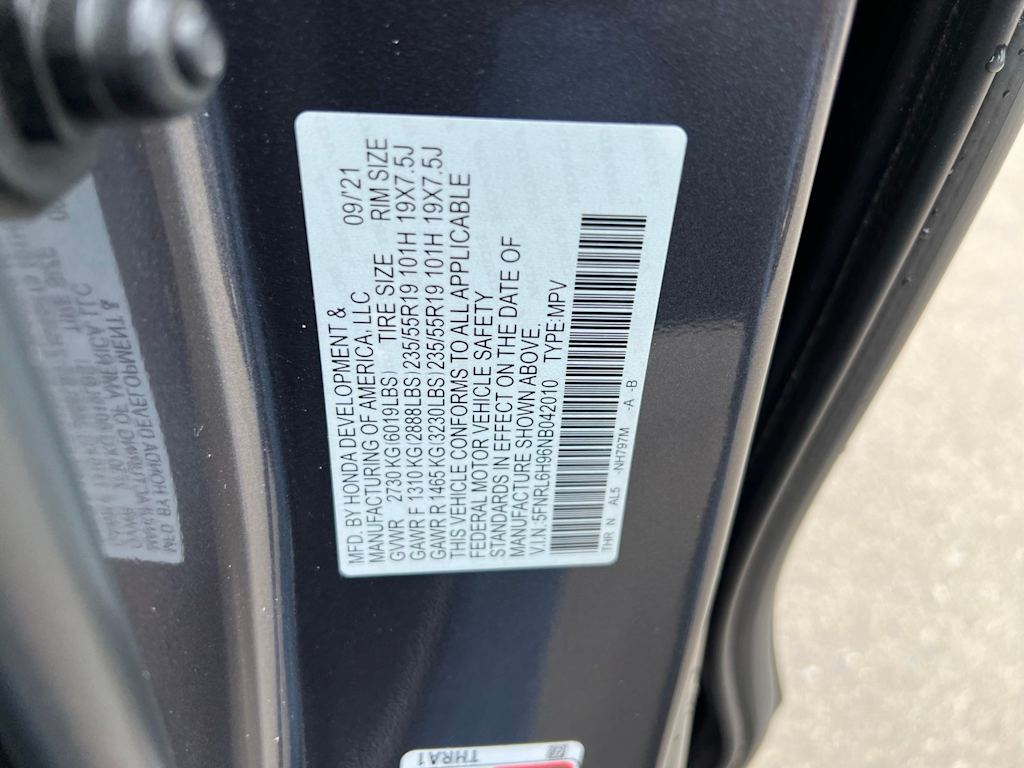 Thumbnail: 2022 Honda Odyssey - 19