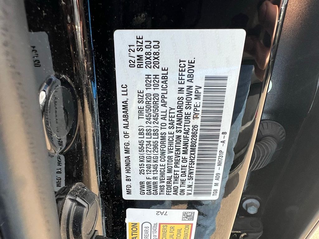 Thumbnail: 2021 Honda Pilot - 18