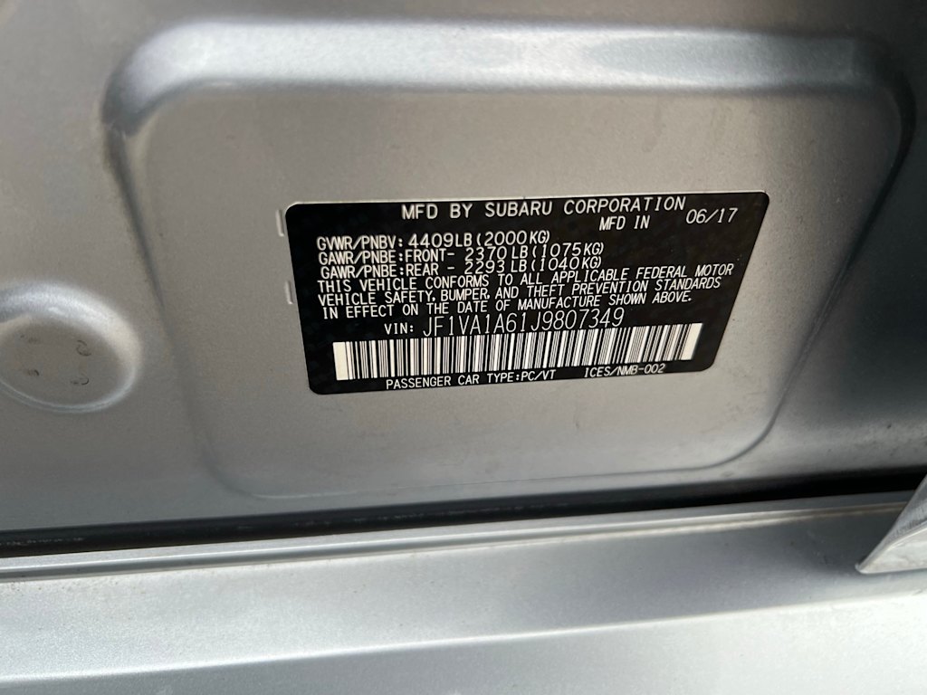 Thumbnail: 2018 Subaru WRX - 20