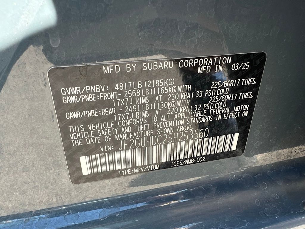 Thumbnail: 2025 Subaru Crosstrek - 19