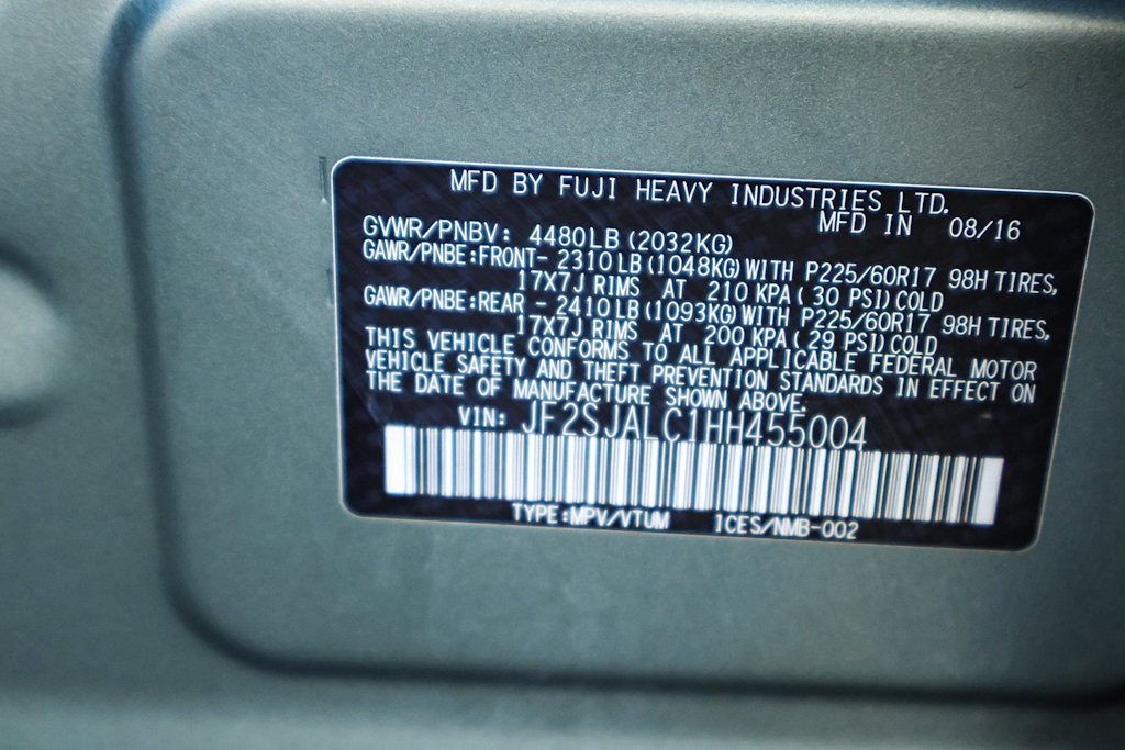 2017 Subaru Forester Limited 19