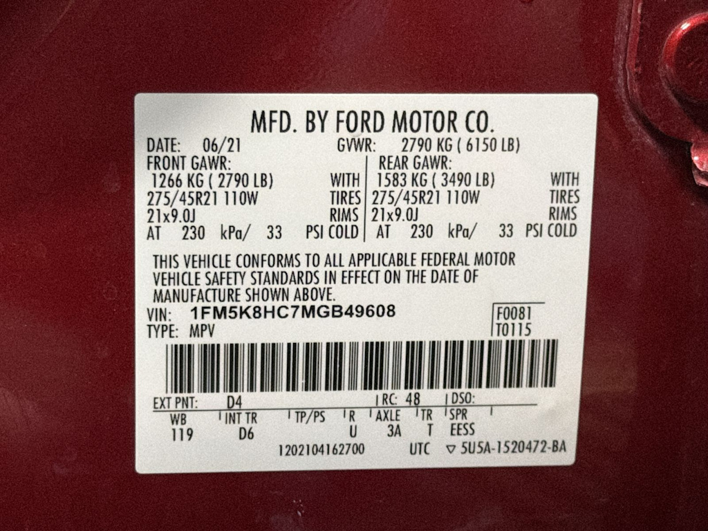 Thumbnail: 2021 Ford Explorer - 18
