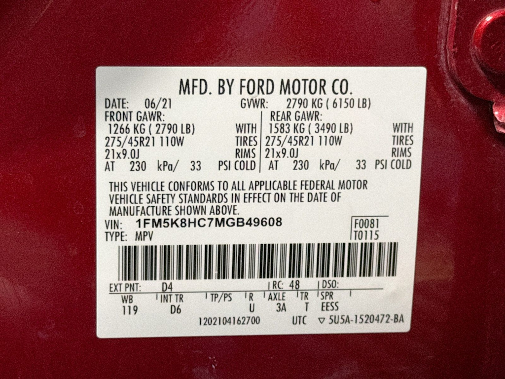 Thumbnail: 2021 Ford Explorer - 18