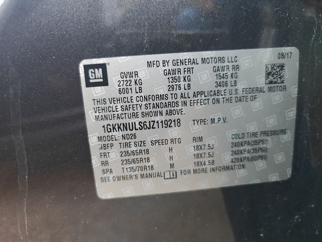 Thumbnail: 2018 GMC Acadia - 20