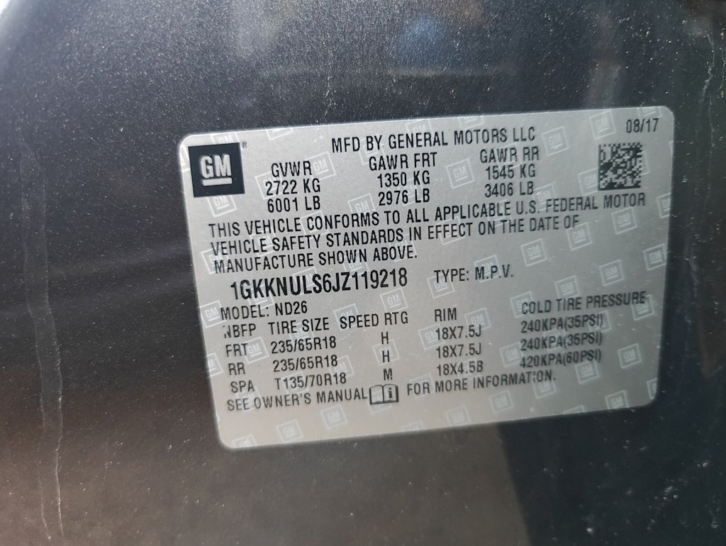 Thumbnail: 2018 GMC Acadia - 20