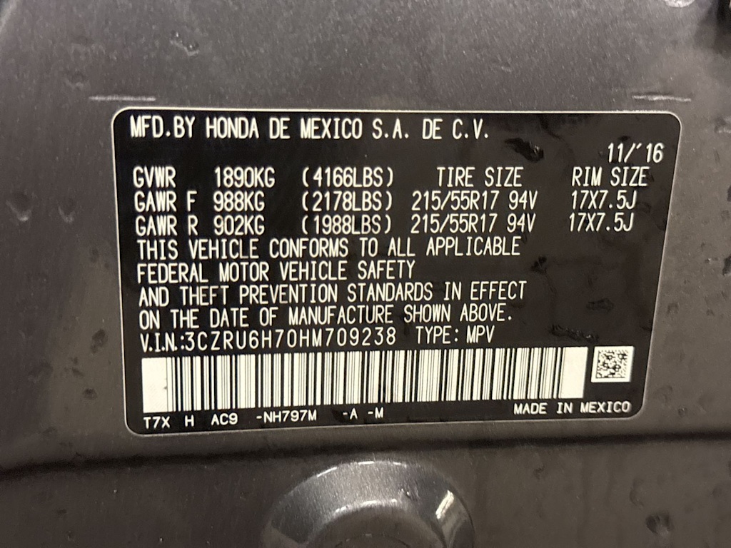 Thumbnail: 2017 Honda HR-V - 16