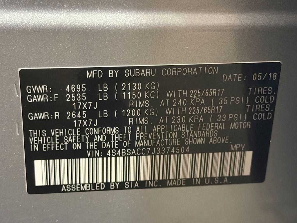 Thumbnail: 2018 Subaru Outback - 19
