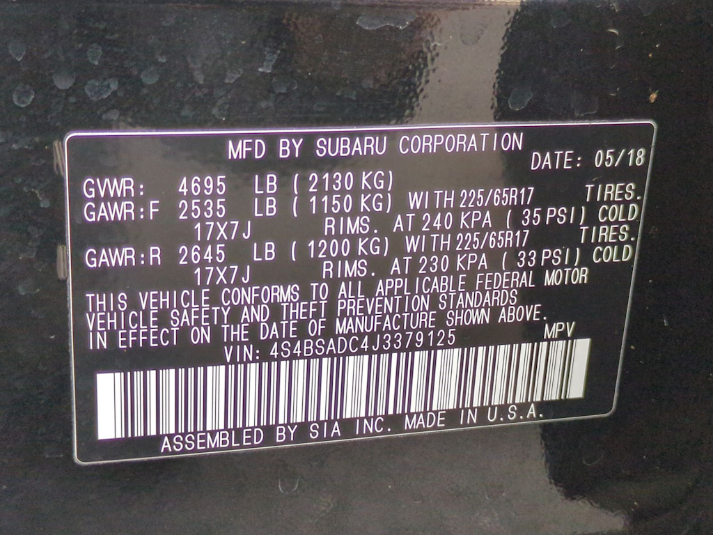 Thumbnail: 2018 Subaru Outback - 19