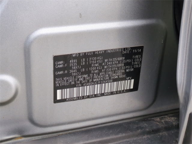 2015 Subaru Outback Limited 19