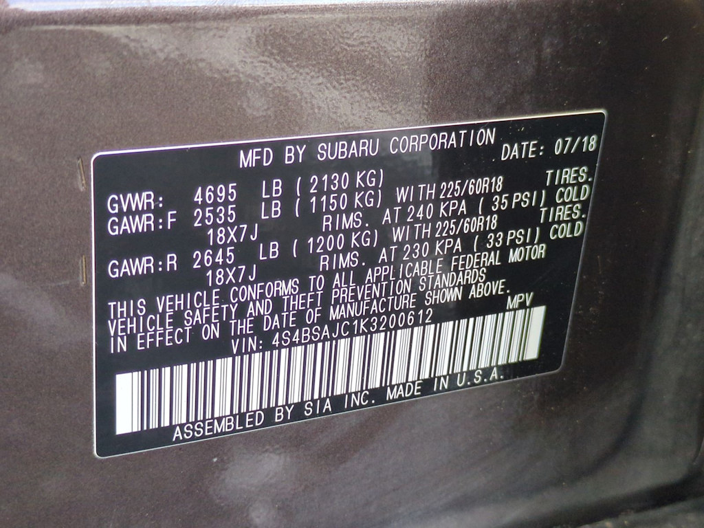 Thumbnail: 2019 Subaru Outback - 19