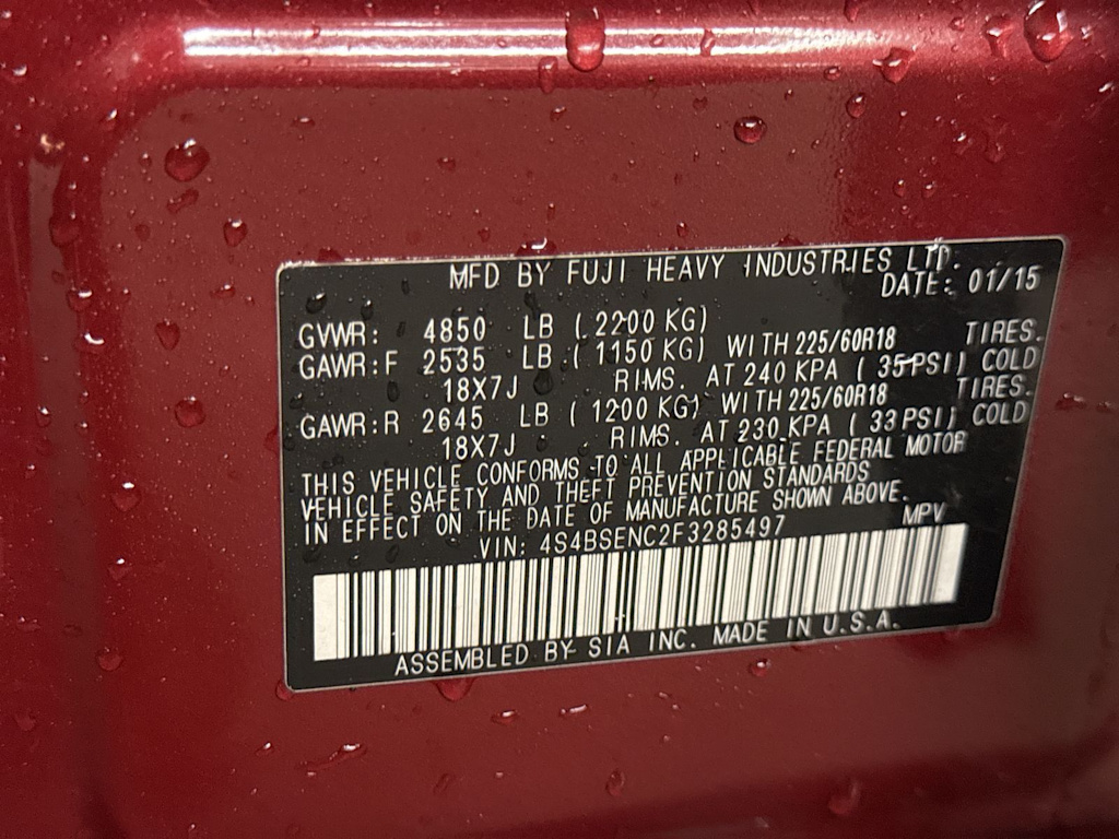 Thumbnail: 2015 Subaru Outback - 18