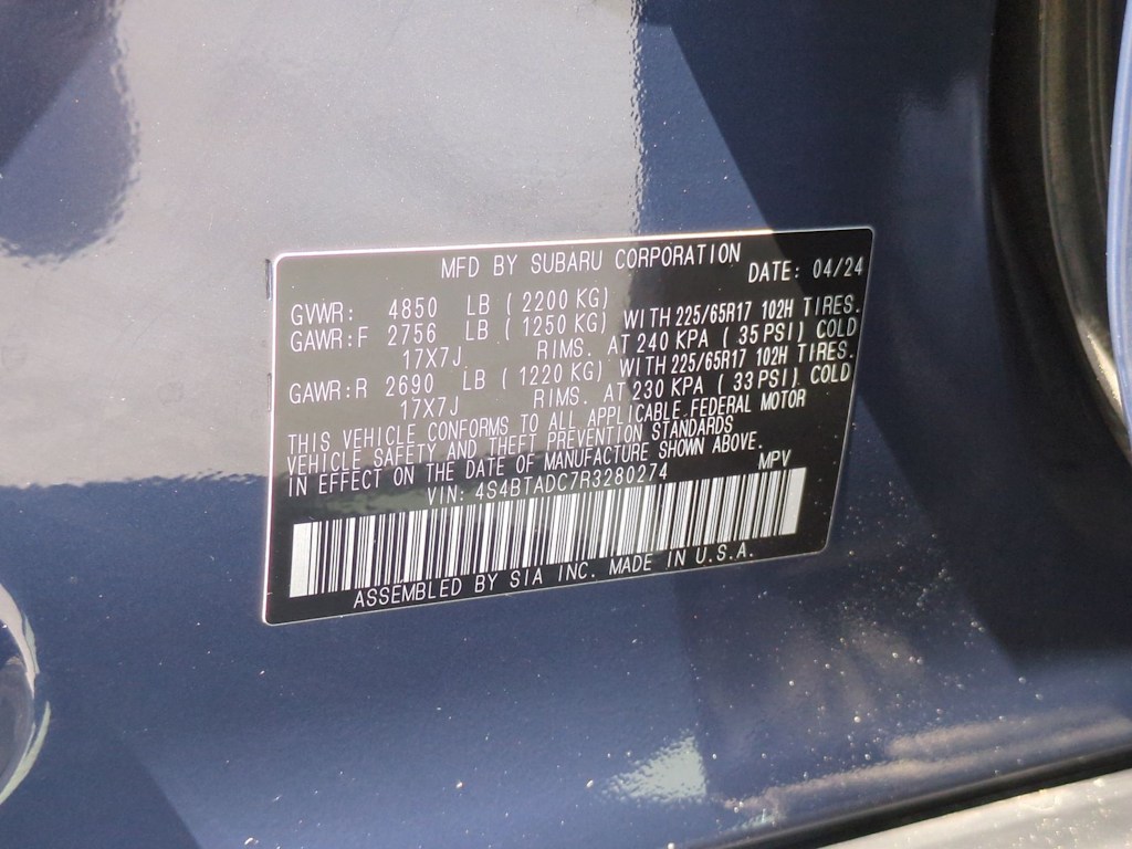 2024 Subaru Outback Premium 19