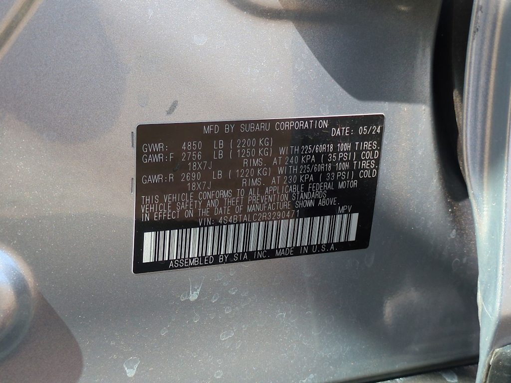 2024 Subaru Outback Onyx Edition 20
