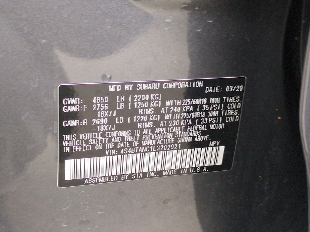 Thumbnail: 2020 Subaru Outback - 18