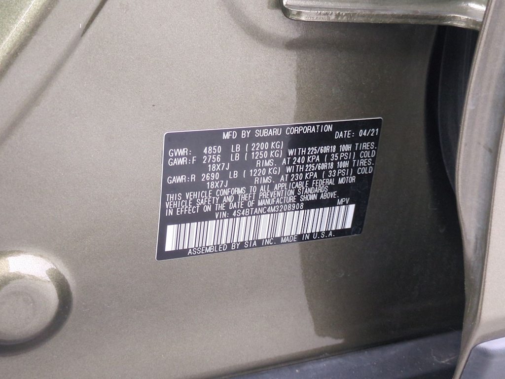 Thumbnail: 2021 Subaru Outback - 19