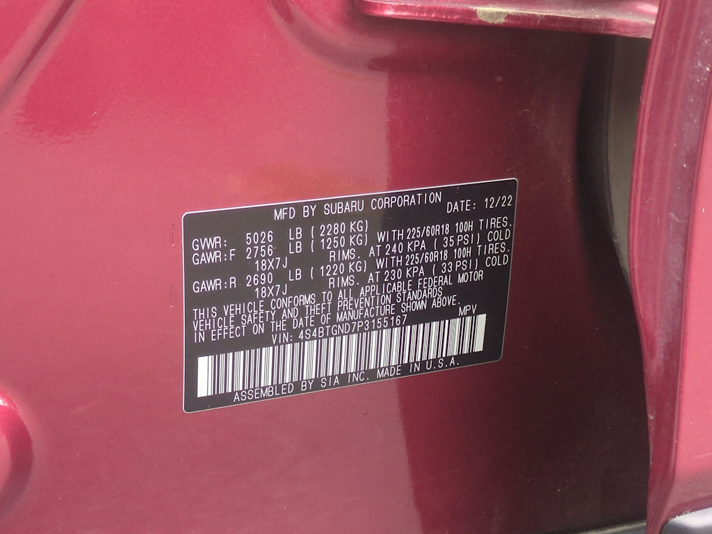 Thumbnail: 2023 Subaru Outback - 20