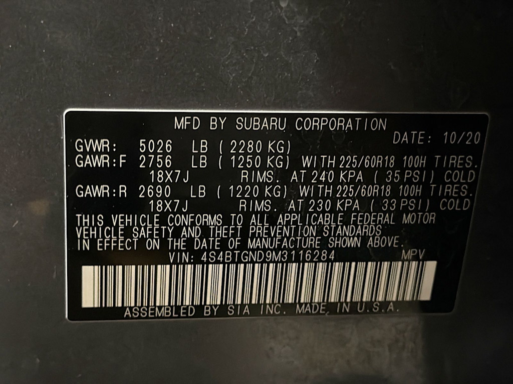 Thumbnail: 2021 Subaru Outback - 39