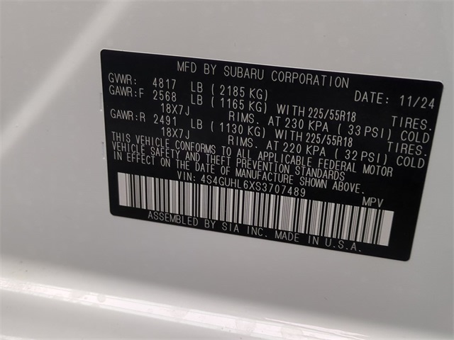2025 Subaru Crosstrek Limited 19