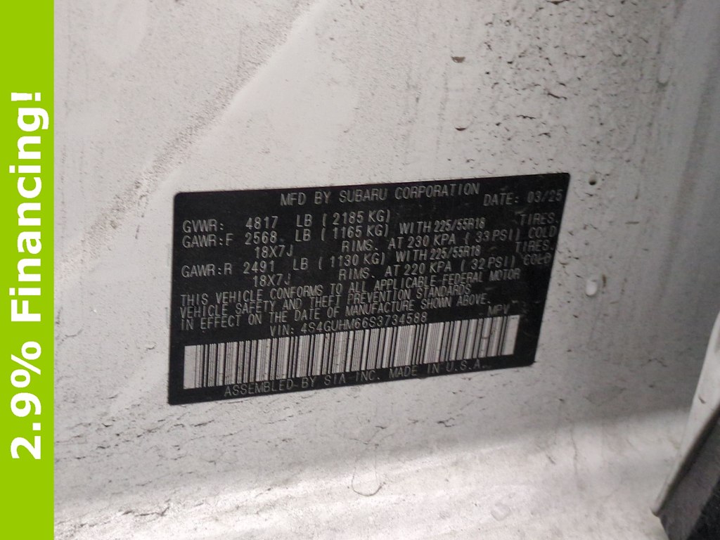 Thumbnail: 2025 Subaru Crosstrek - 20