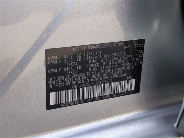 2025 Subaru Crosstrek Limited 19