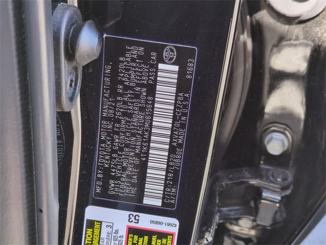 2021 Toyota Camry XSE 35