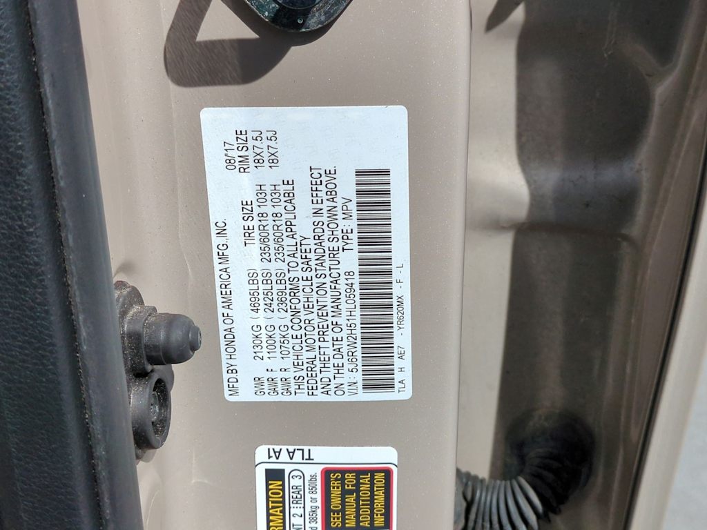 2017 Honda CR-V EX 18