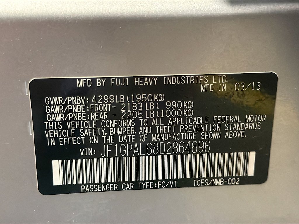 Thumbnail: 2013 Subaru Impreza - 19