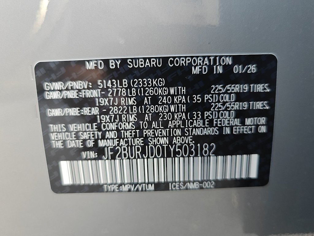 2026 Subaru Outback Touring XT - Photo 18