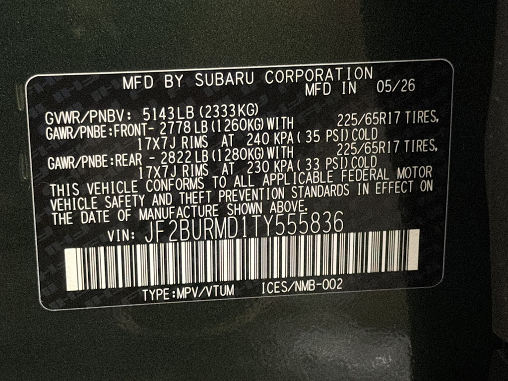 Thumbnail: 2026 Subaru Outback - 39