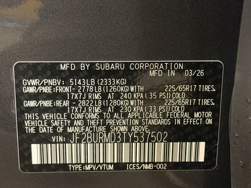 Thumbnail: 2026 Subaru Outback - 17