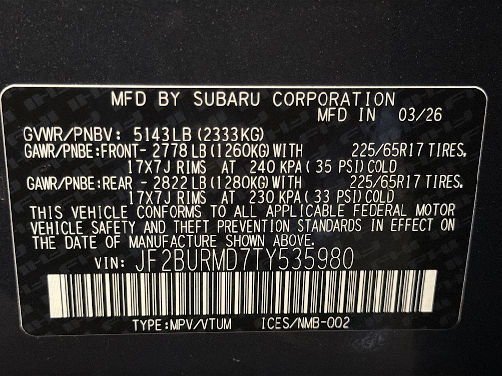 Thumbnail: 2026 Subaru Outback - 18