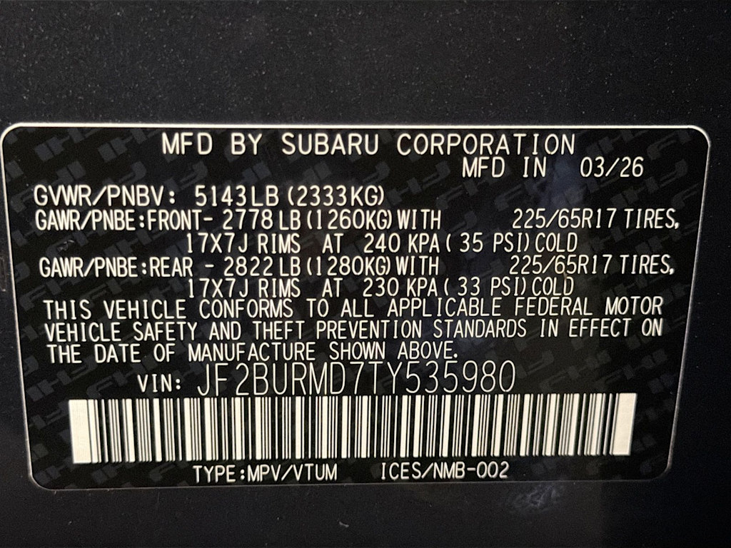 Thumbnail: 2026 Subaru Outback - 18