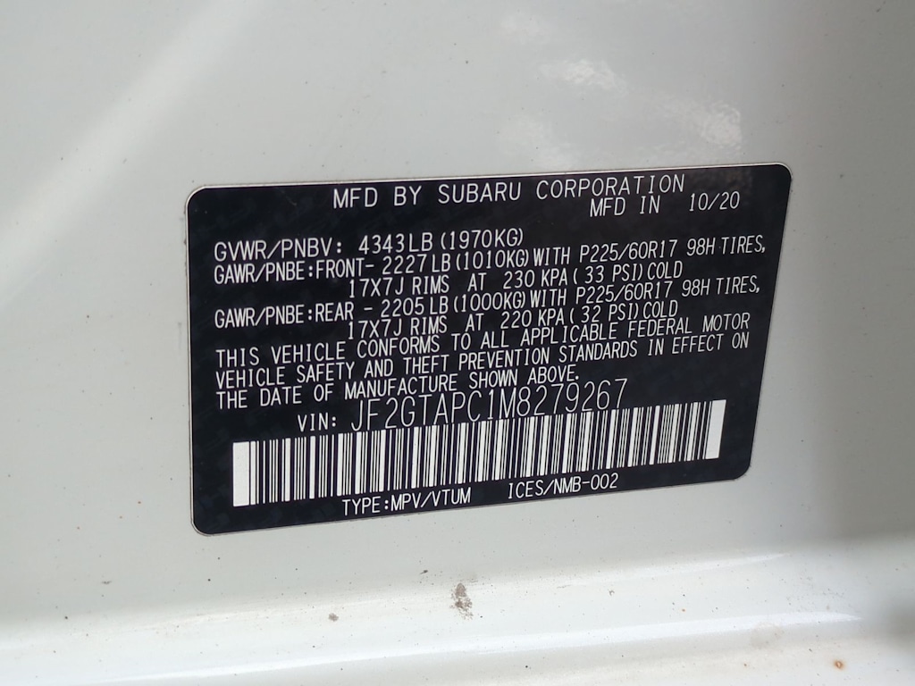 Thumbnail: 2021 Subaru Crosstrek - 19