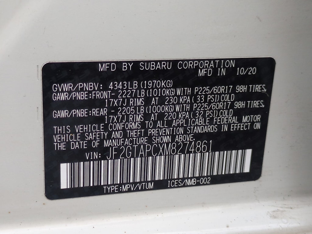 Thumbnail: 2021 Subaru Crosstrek - 18