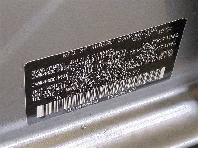 2024 Subaru Crosstrek Premium 19