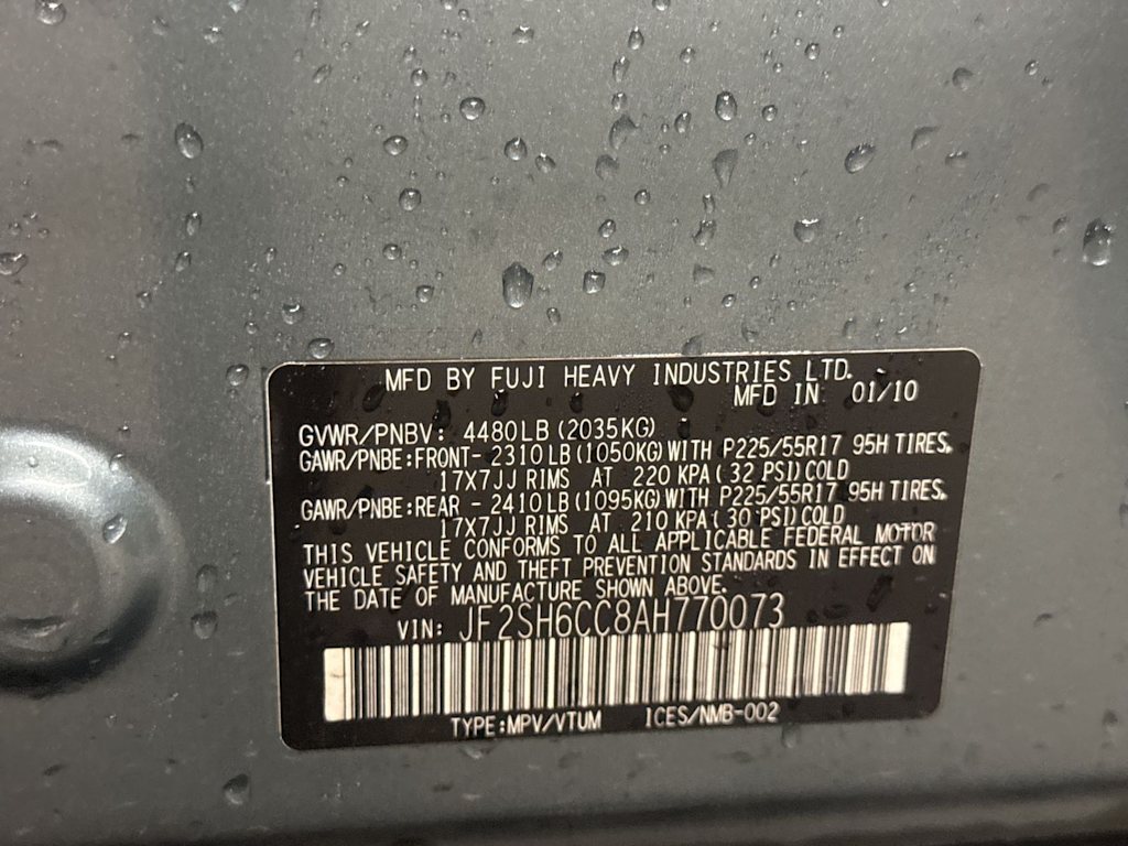 Thumbnail: 2010 Subaru Forester - 16