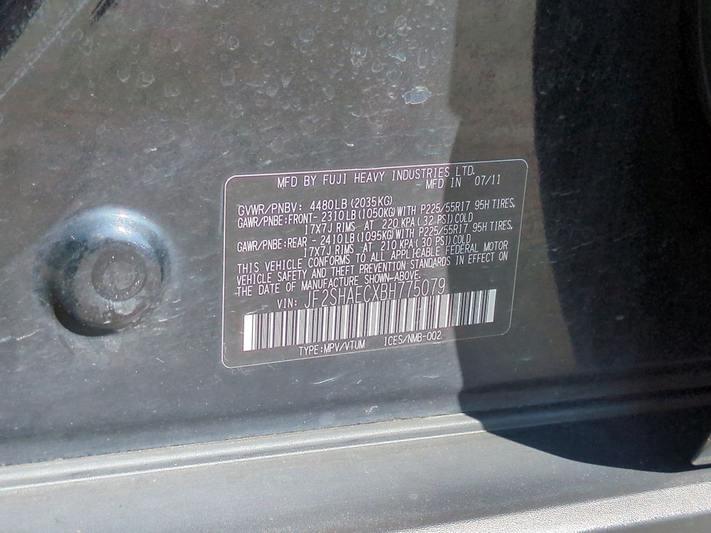 Thumbnail: 2011 Subaru Forester - 19