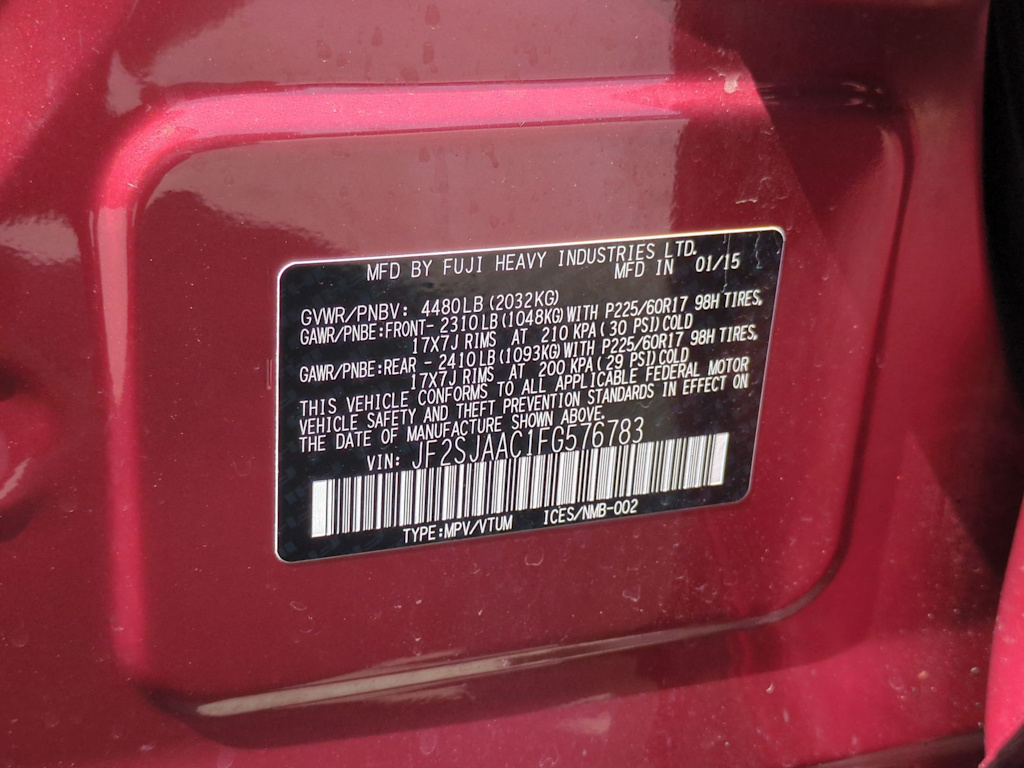 Thumbnail: 2015 Subaru Forester - 19