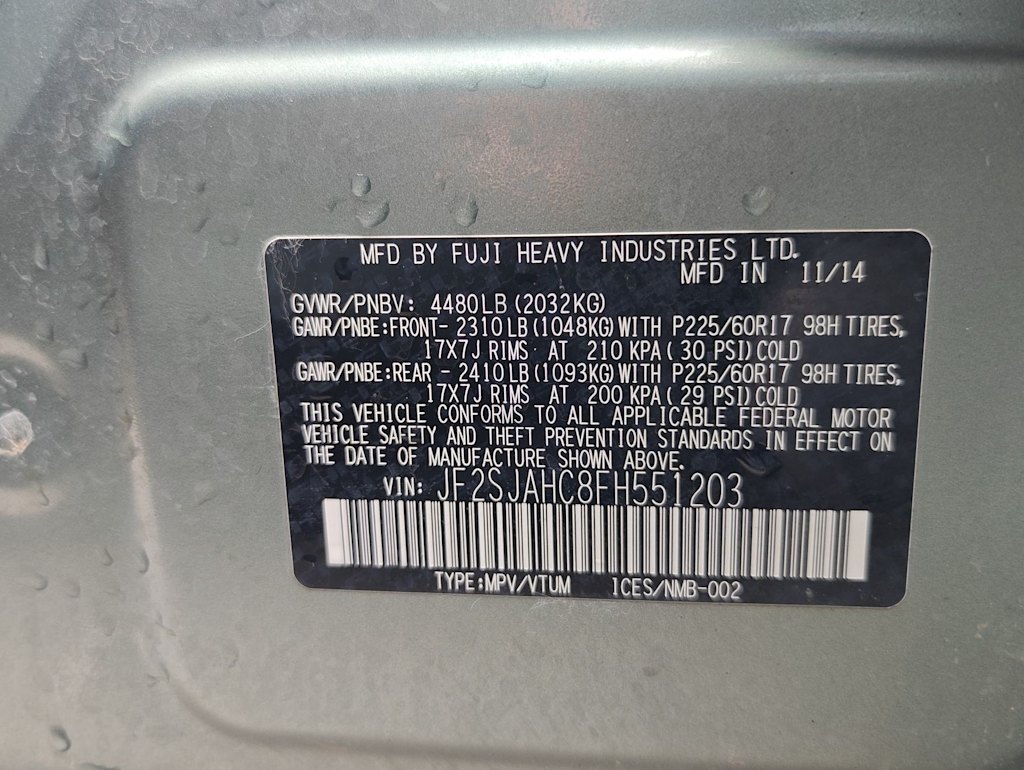 Thumbnail: 2015 Subaru Forester - 19