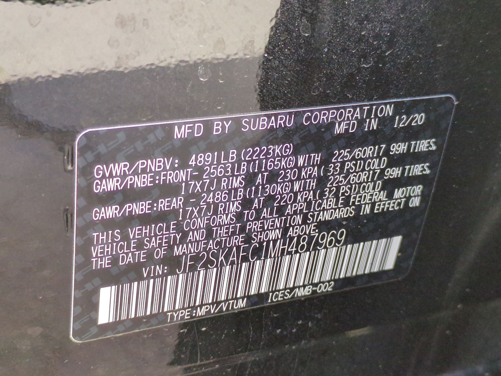 Thumbnail: 2021 Subaru Forester - 19